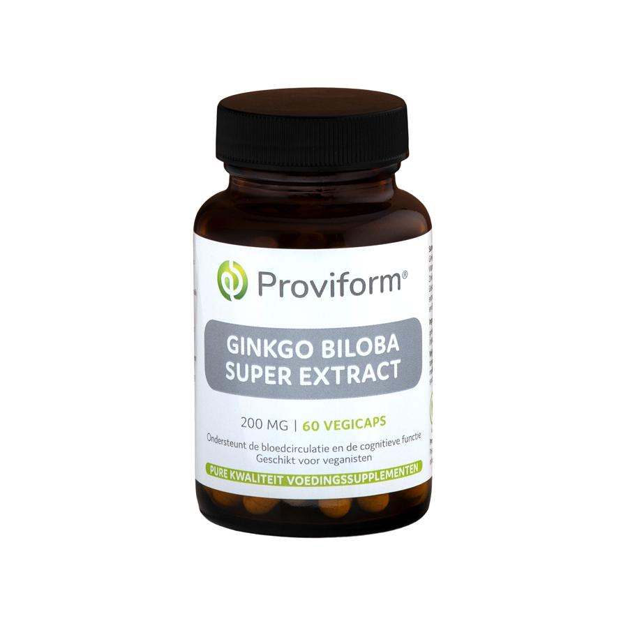 Ginkgo biloba super extract 200mg