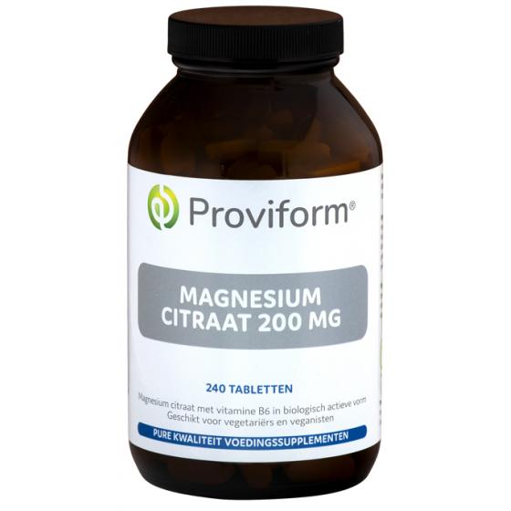 Magnesium citraat 200 mg & B6