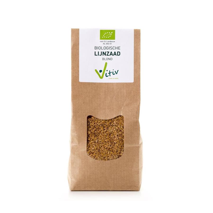 Lijnzaad blond bio