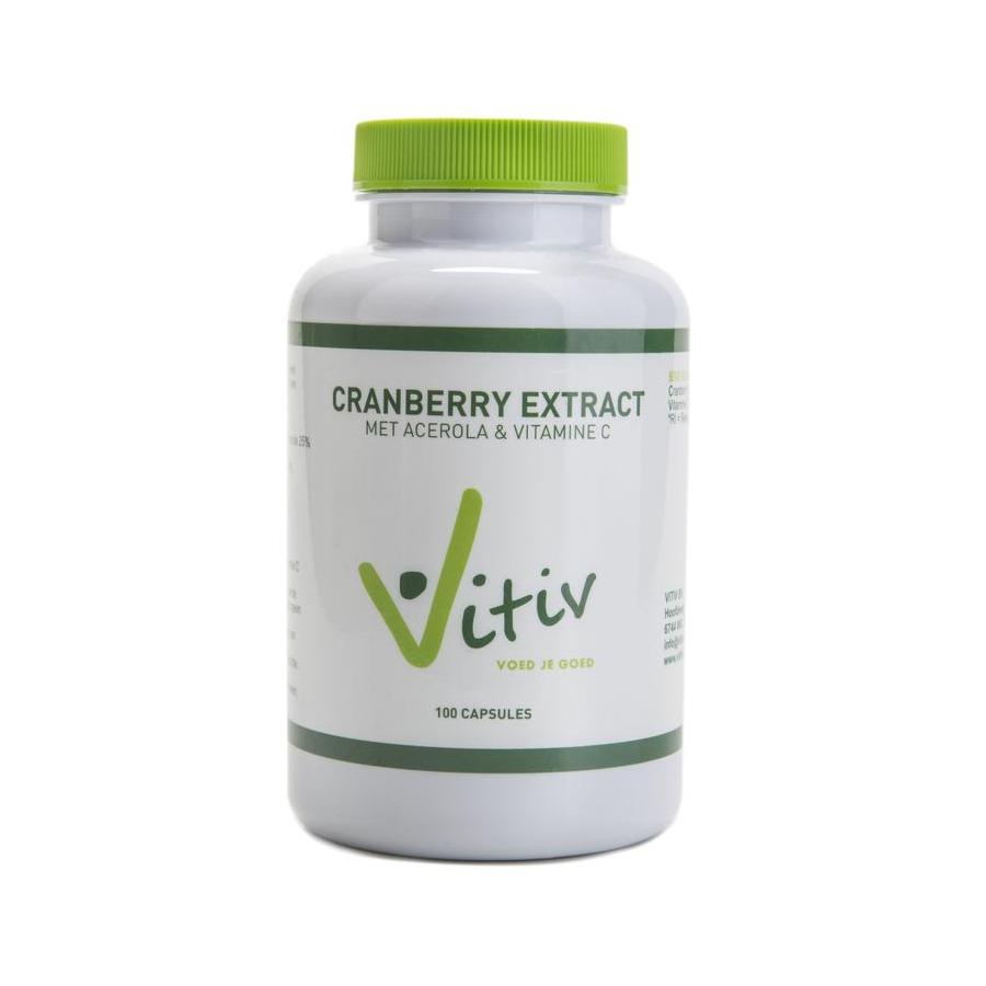 Cranberry capsules