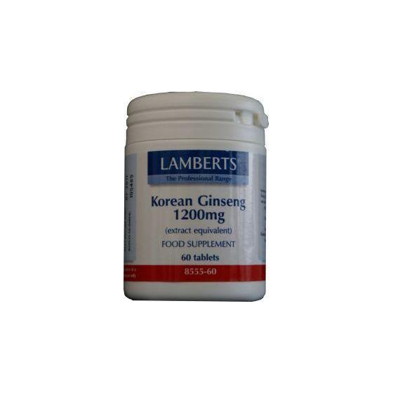 Ginseng Koreaans 1200mg