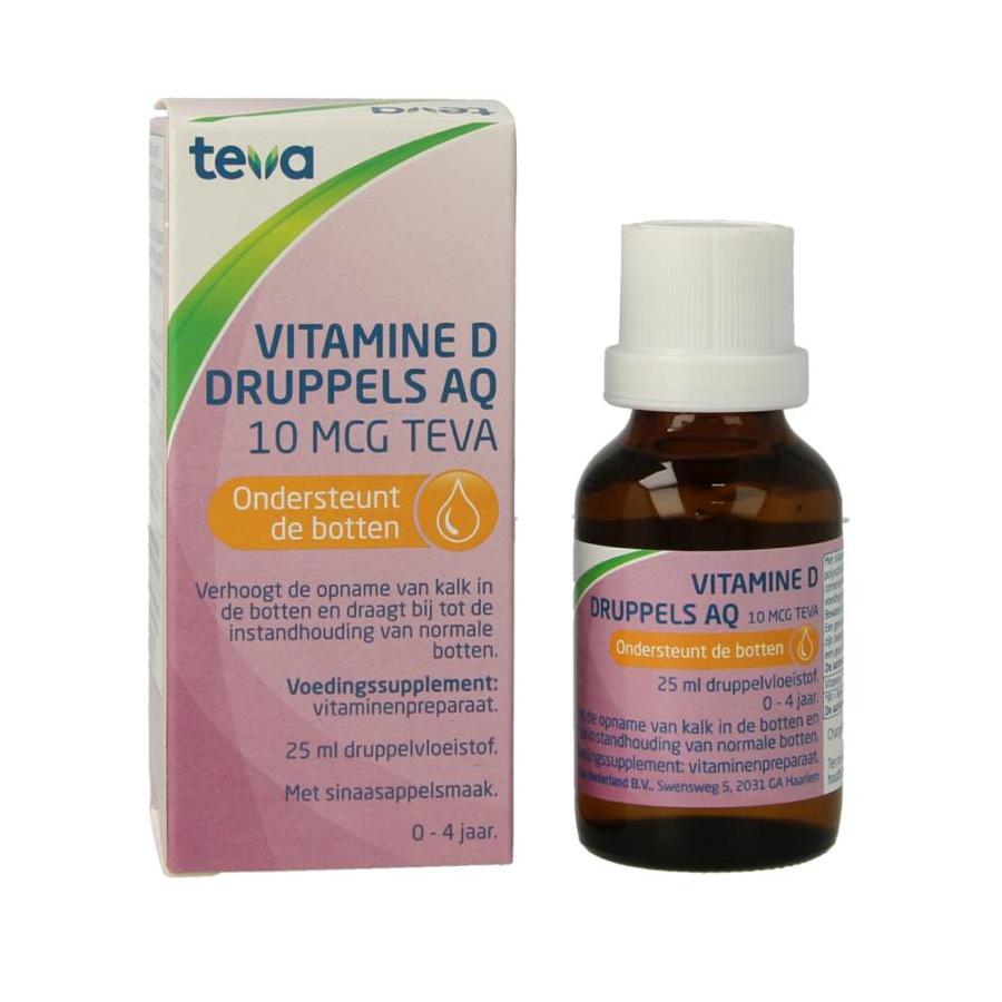 Vitamine D AQ druppels 10 mcg