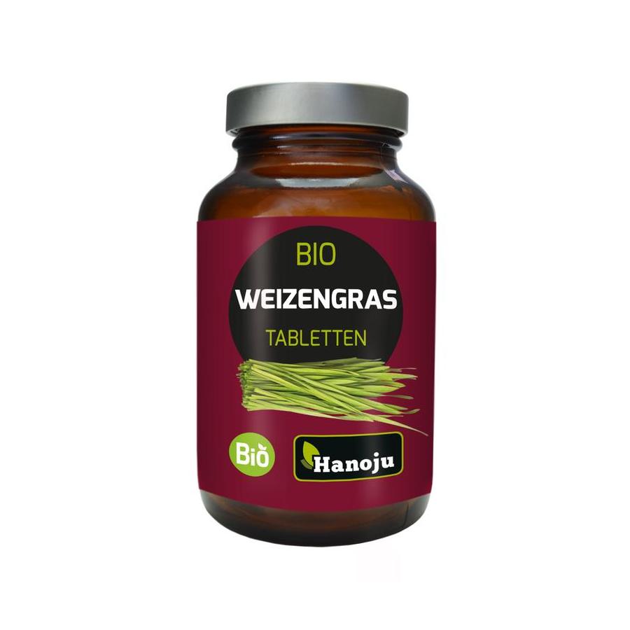 Tarwegras glas flacon bio