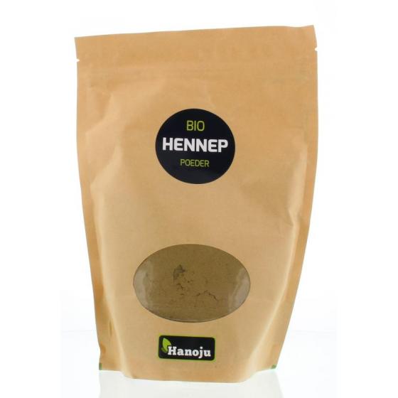 Hennep poeder paper bag bio