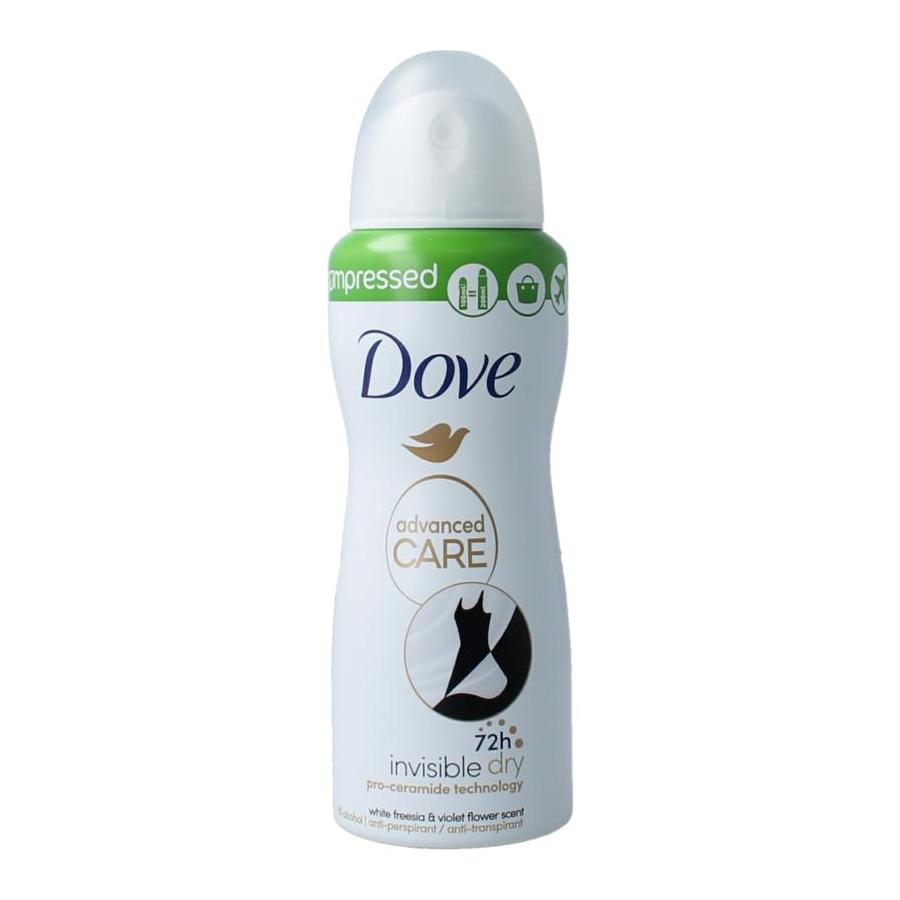 Deodorant spray invisible dry