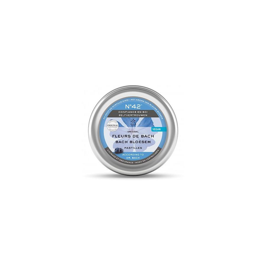 Bach bloesems pastilles nr. 42 zelfvertrouwen