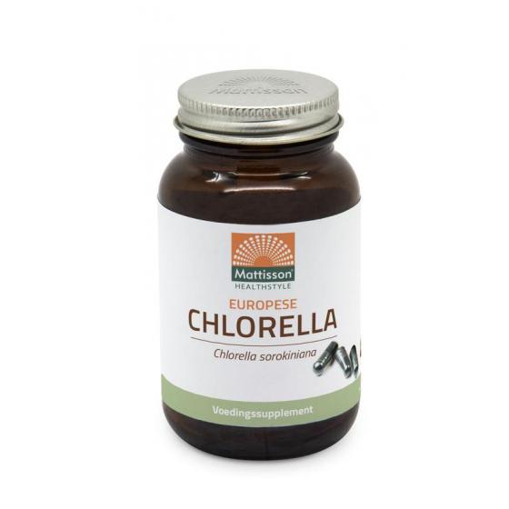 Europese chlorella capsules 775mg bio