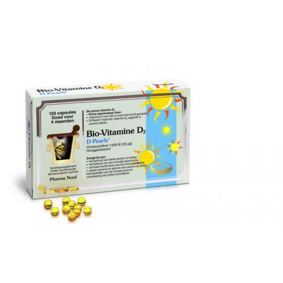 Bio vitamine D3 25 mcg 1000IE