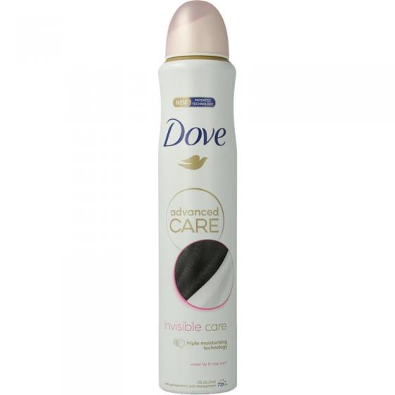 Deodorant spray invisible care