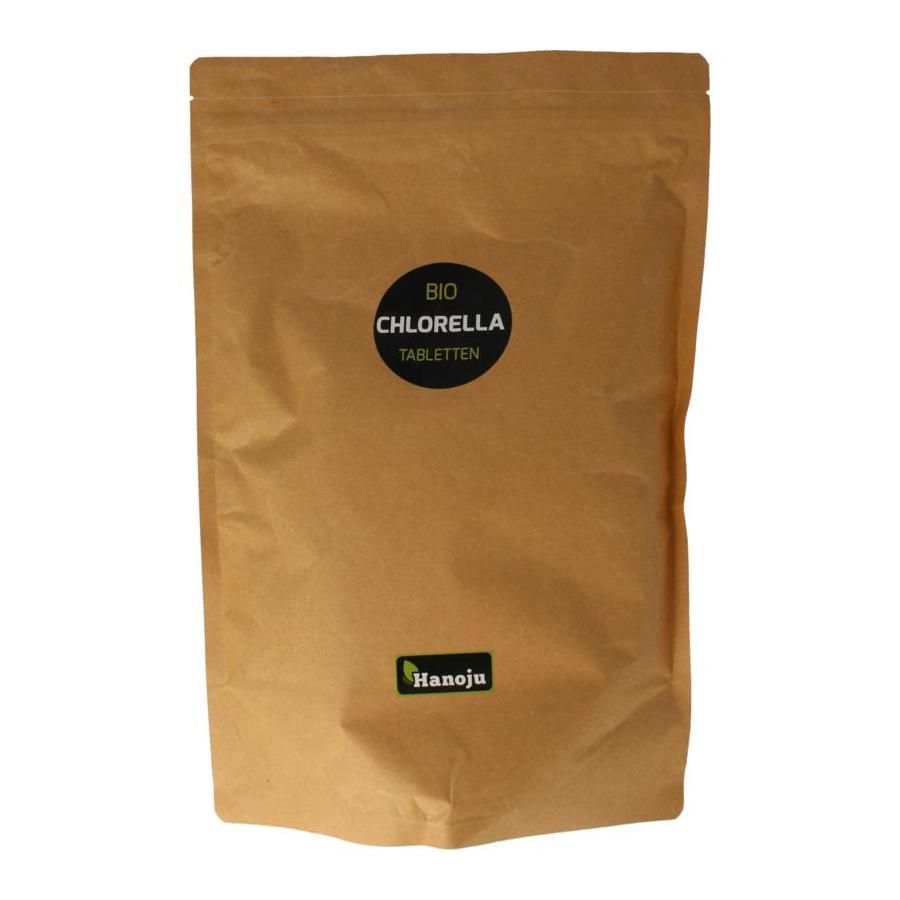 Bio chlorella tabletten papier zak