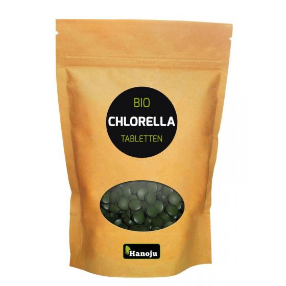 Bio chlorella tabletten papier zak