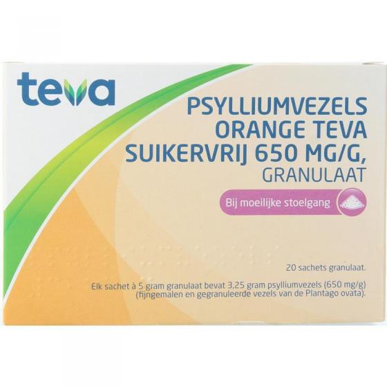 Psylliumvezels orange granulaat SKV