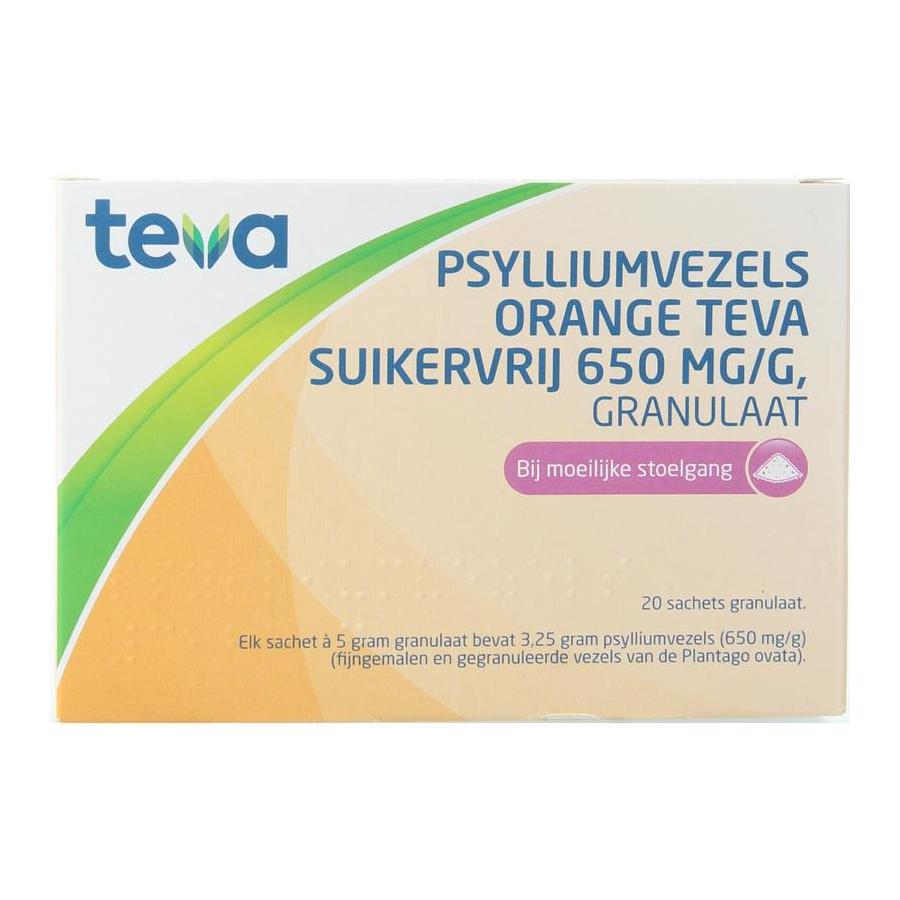 Psylliumvezels orange granulaat SKV