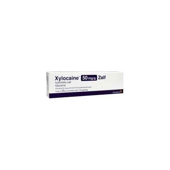 Hydrofiele zalf lidocaine 50mg/g