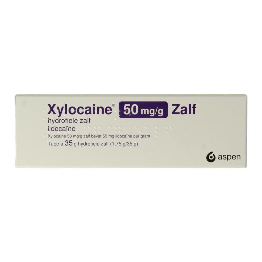 Hydrofiele zalf lidocaine 50mg/g