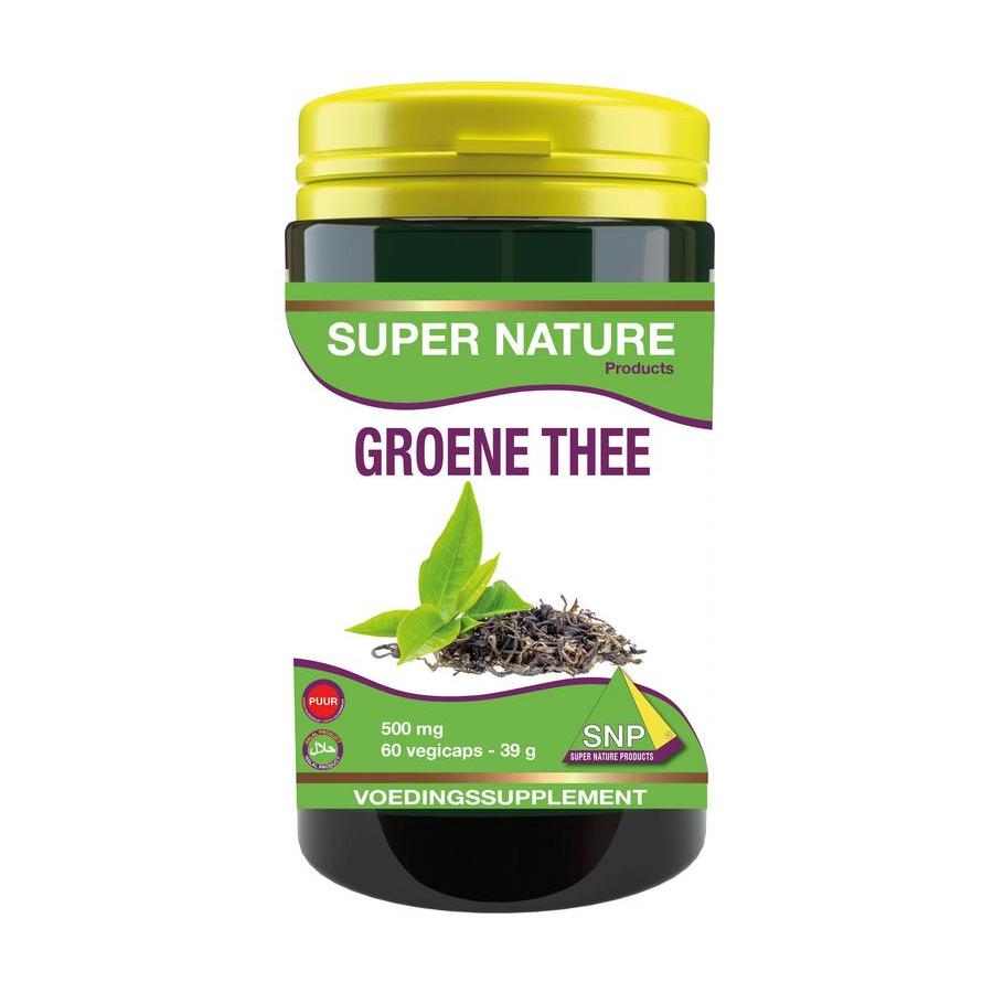 Groene thee 500 mg puur