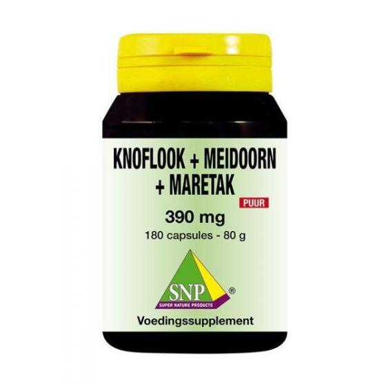 Knoflook-meidoorn-maretak 390 mg puur