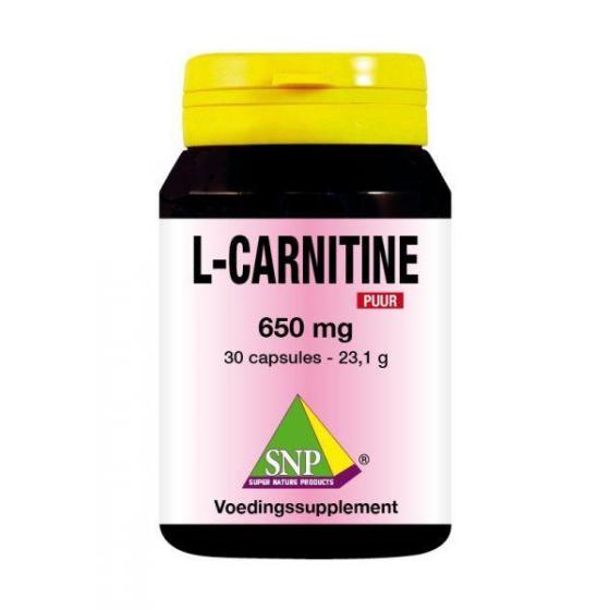L-Carnitine 650mg puur