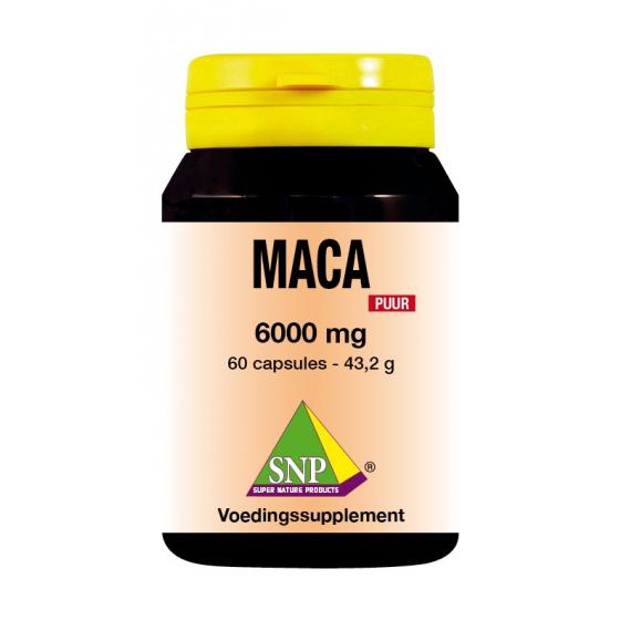 Maca 6000 mg puur