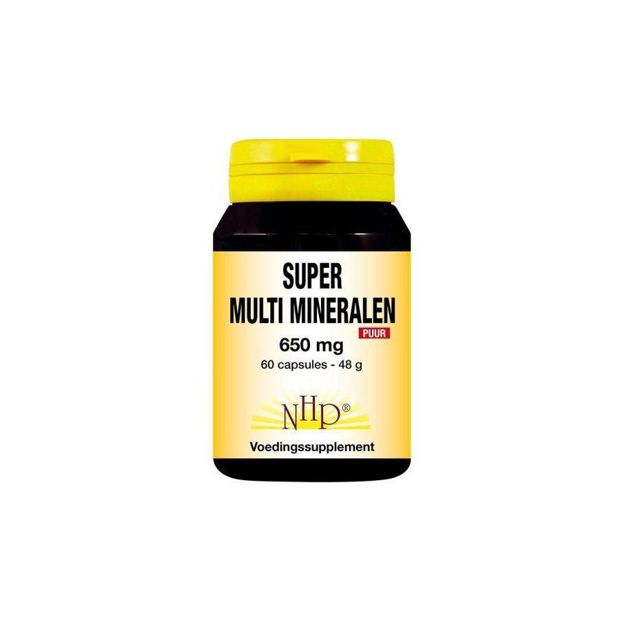 Super multi mineralen 650mg puur