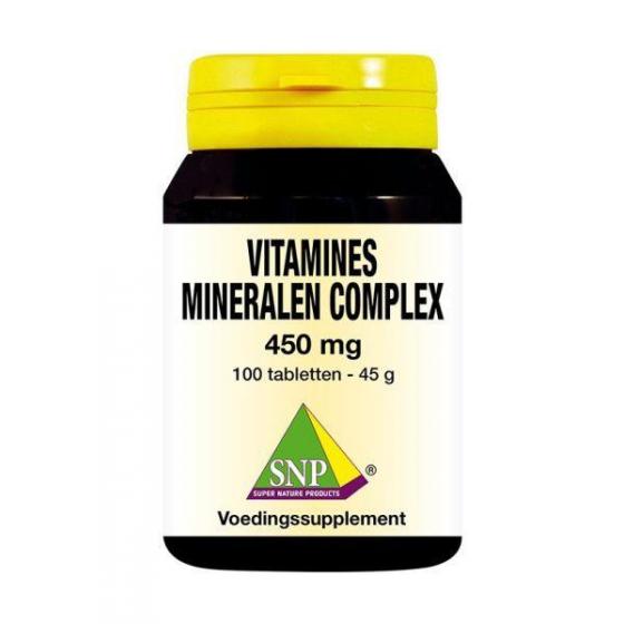 Vitamines mineralen complex 450mg