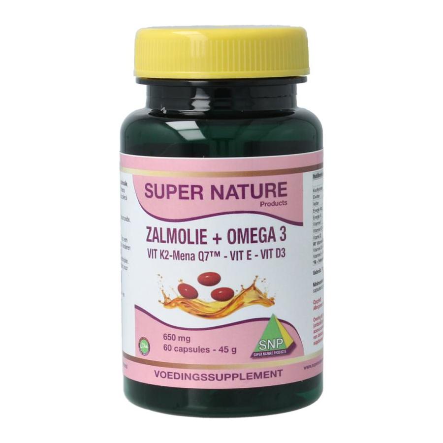 Zalmolie & vit. K2 mena Q7 & vit. D3 & vit. E