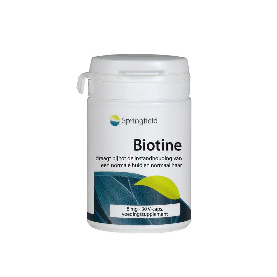 Biotine (vitamine B8) 8 mg