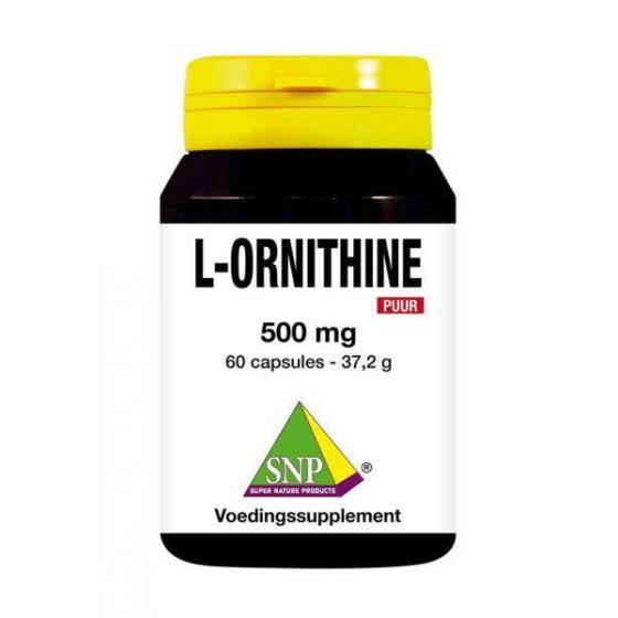 L-Ornithine 500 mg puur