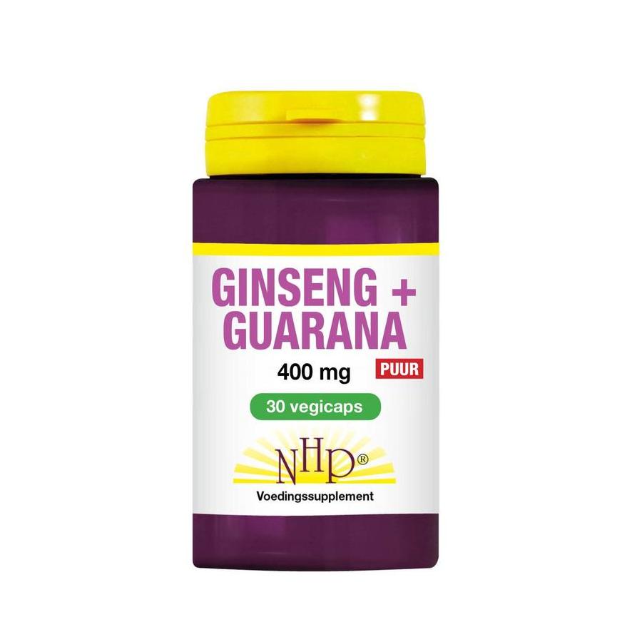 Ginseng guarana 400mg puur