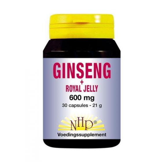 Ginseng royal jelly 600mg