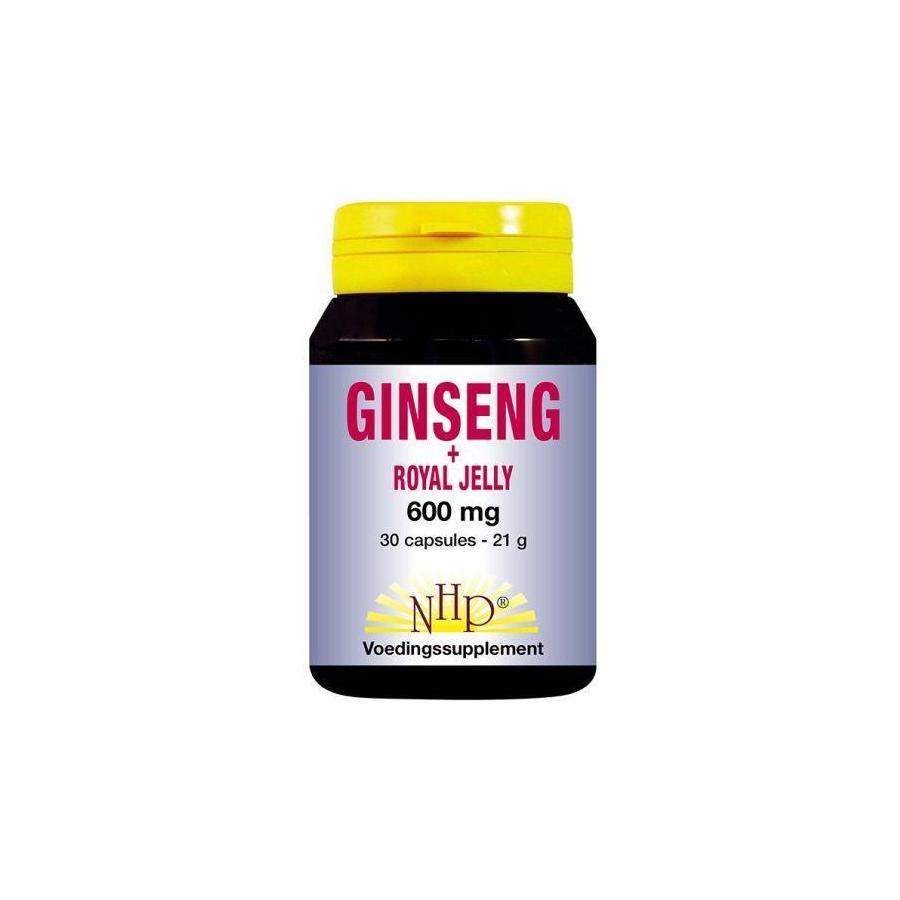 Ginseng royal jelly 600mg