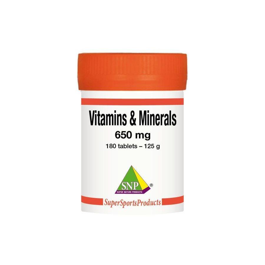 Vitamins minerals complex