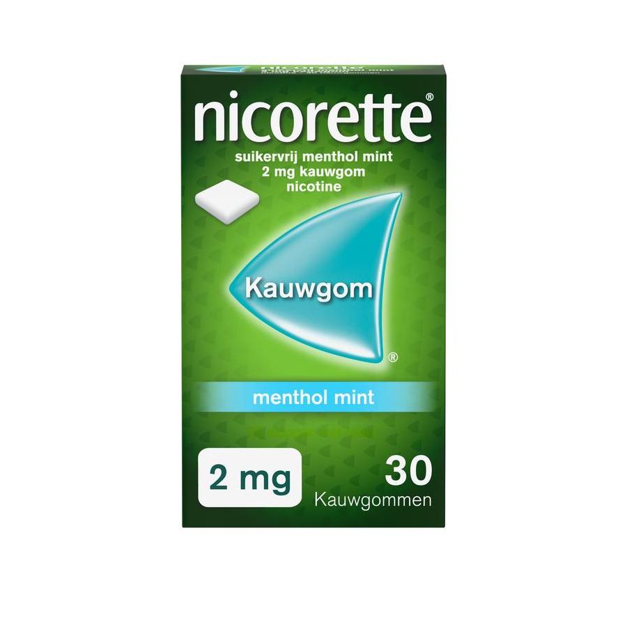 Kauwgom 2mg menthol mint