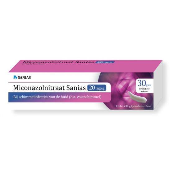 Miconazolnitraat 20mg creme