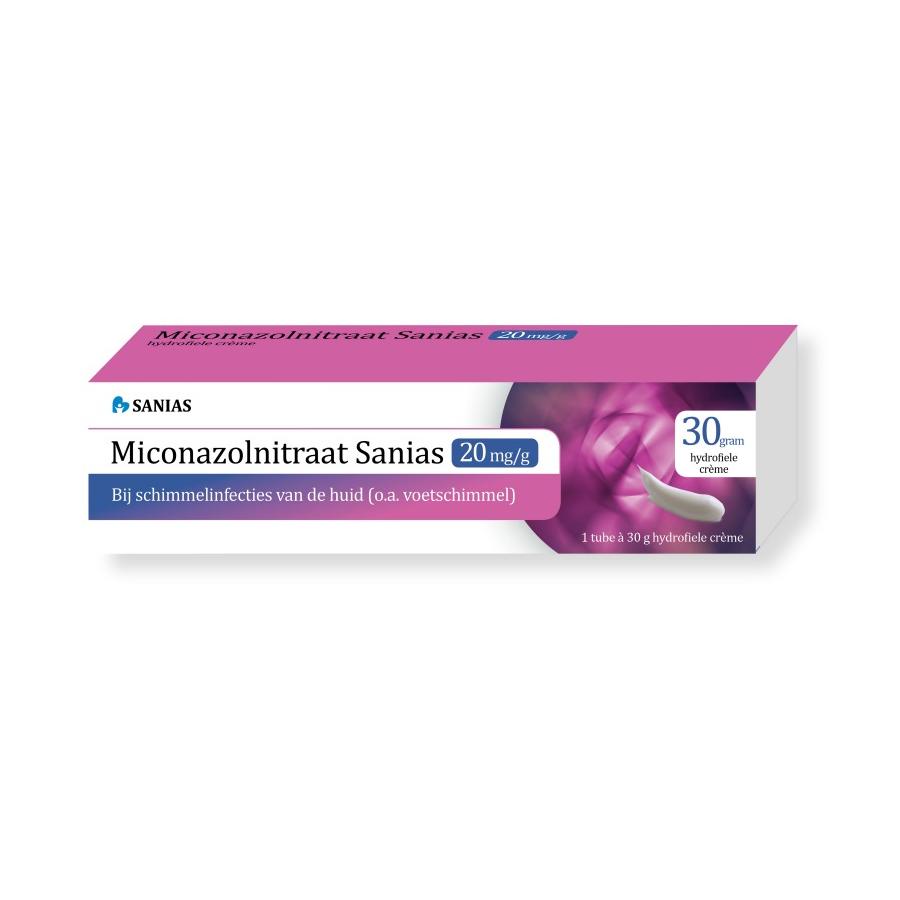 Miconazolnitraat 20mg creme