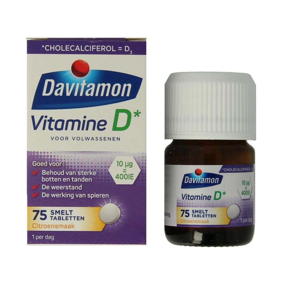 Vitamine D volwassenen smelttablet