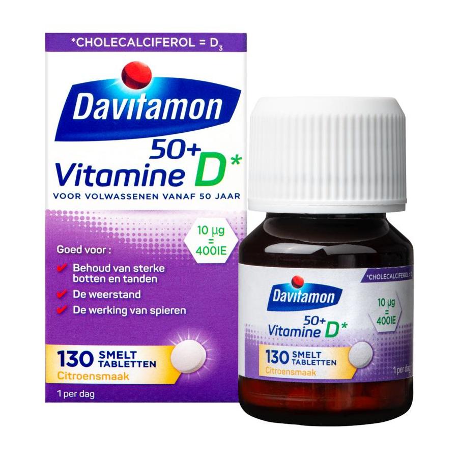Vitamine D 50+ smelttablet
