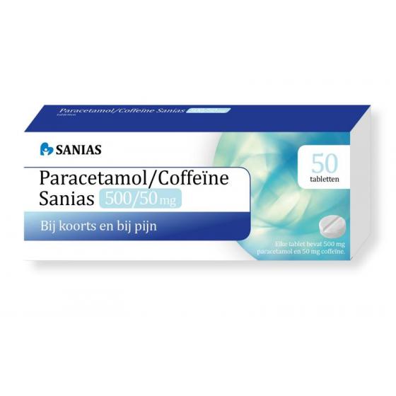 Paracetamol coffeine 500/50mg