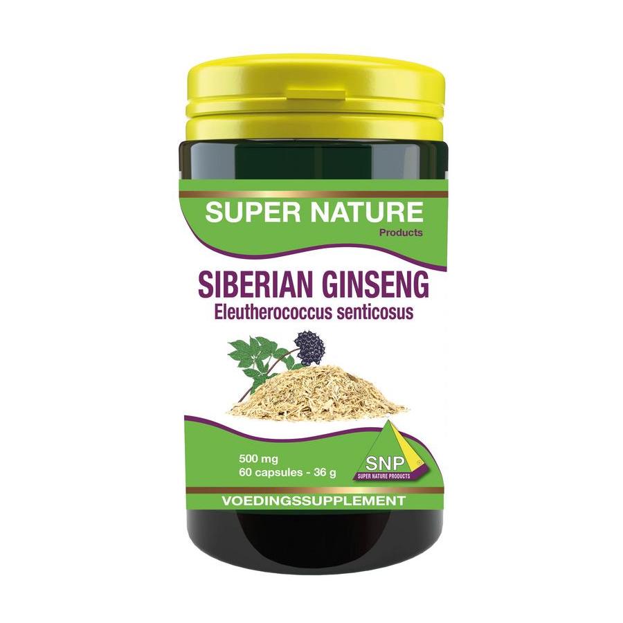Siberian ginseng 500 mg
