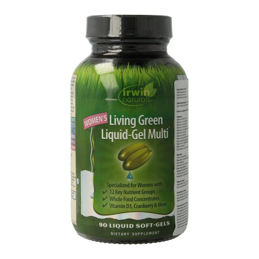 Living green liquid gel multi for women