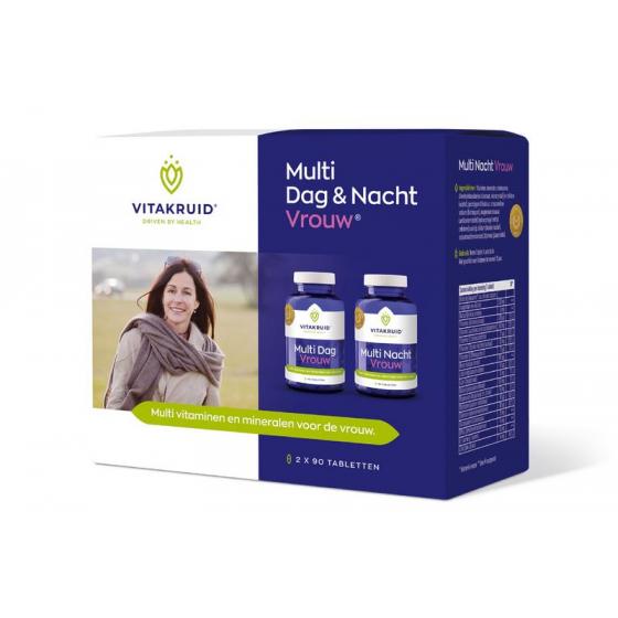 Multi dag & nacht vrouw 2 x 90 tabletten