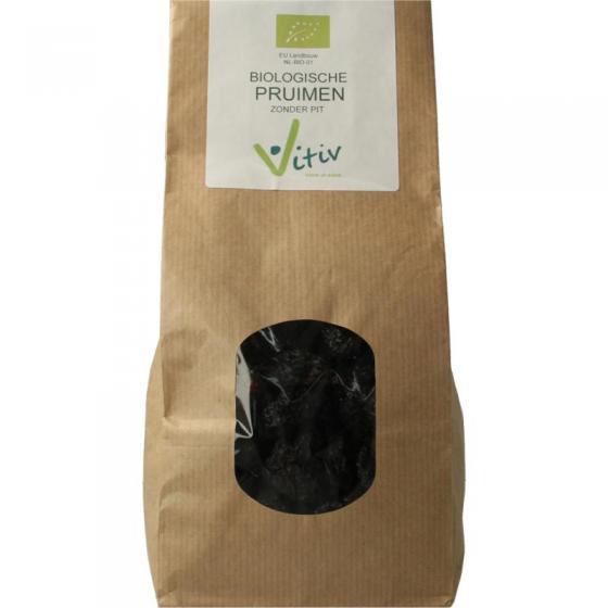 Pruimen zonder pit bio