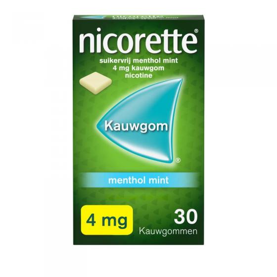 Kauwgom 4mg menthol mint