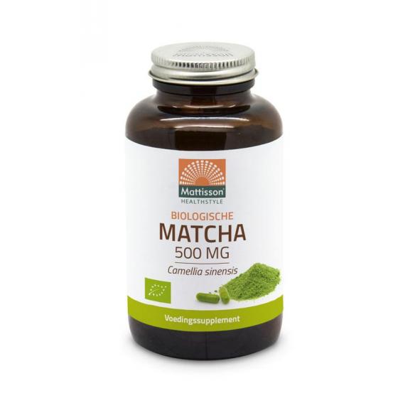 Matcha 500mg camillia sinensis bio