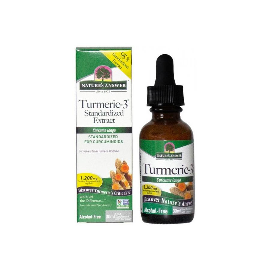 Turmeric-3 Curcuma extract alcoholvrij