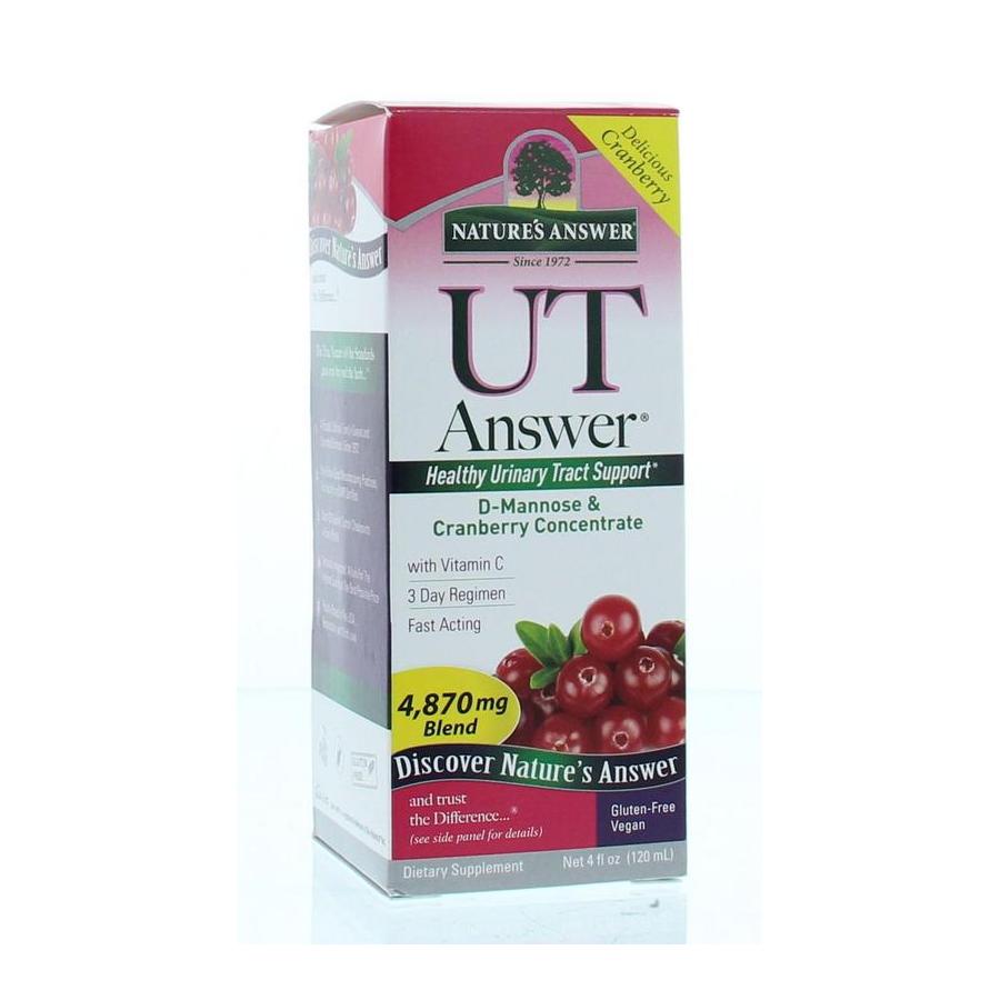D-Mannose & cranberry/ut answer 3 dgn kuur