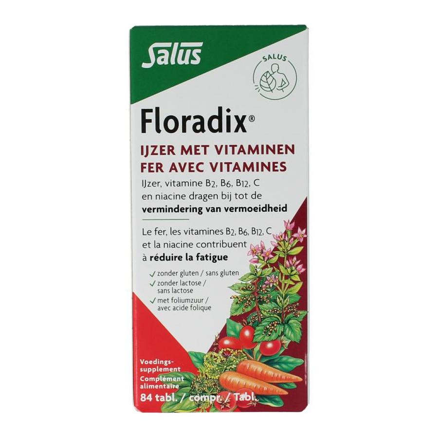 Floradix ijzer tabletten