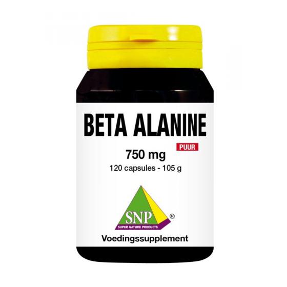 Beta alanine 750 mg puur