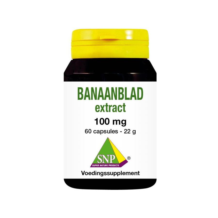 Banaanblad extract