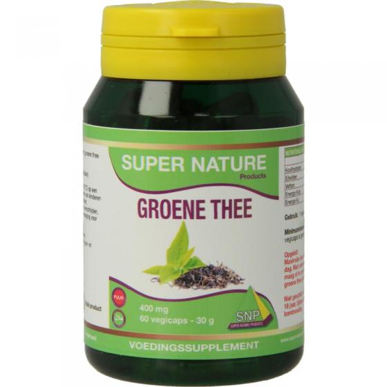 Groene thee 400 mg puur